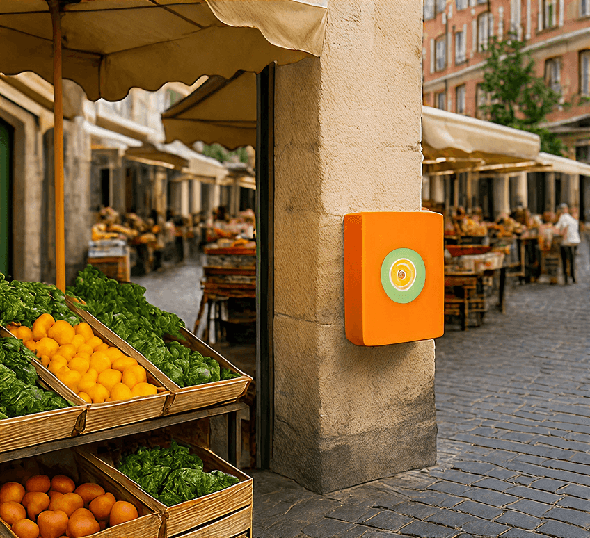 Illustration for Public area